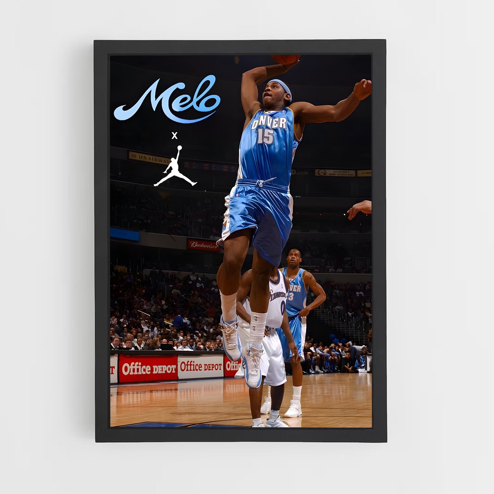 Poster Vol de Dunk – affiche Basketball (vue 2)